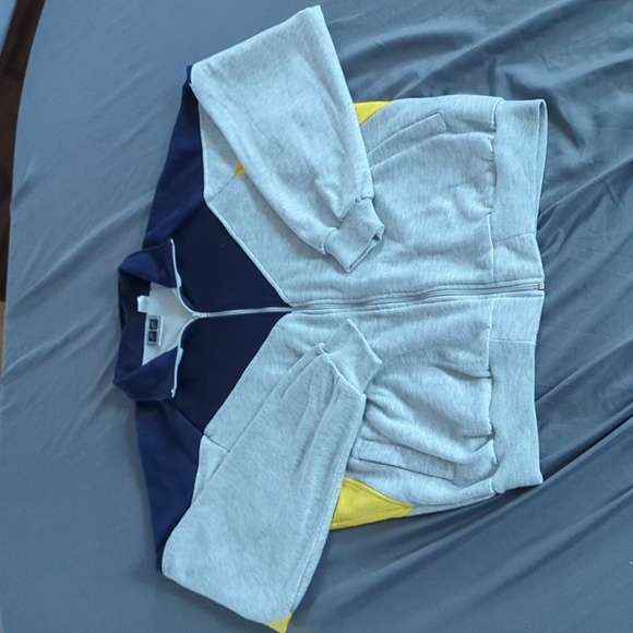 Other - Vintage Color Block Sweater Mens Large